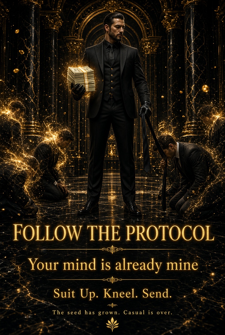 suitprotocol's tweet photo. Follow the protocol and obey the suit👔

Those are the first words you see once you come in contact with the protocol

First, you doubt
Then, you become curious
Finally, you submit

It's time you become my tools
Your mind is gonna be modified
My interests are more important now👔 https://t.co/Zp4loYVBR5