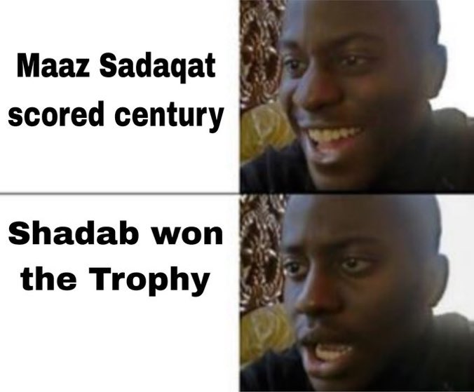 MusafirNagri's tweet photo. Le Shaddy Haters 😭 #CPLFinal https://t.co/ako4QVwwvP