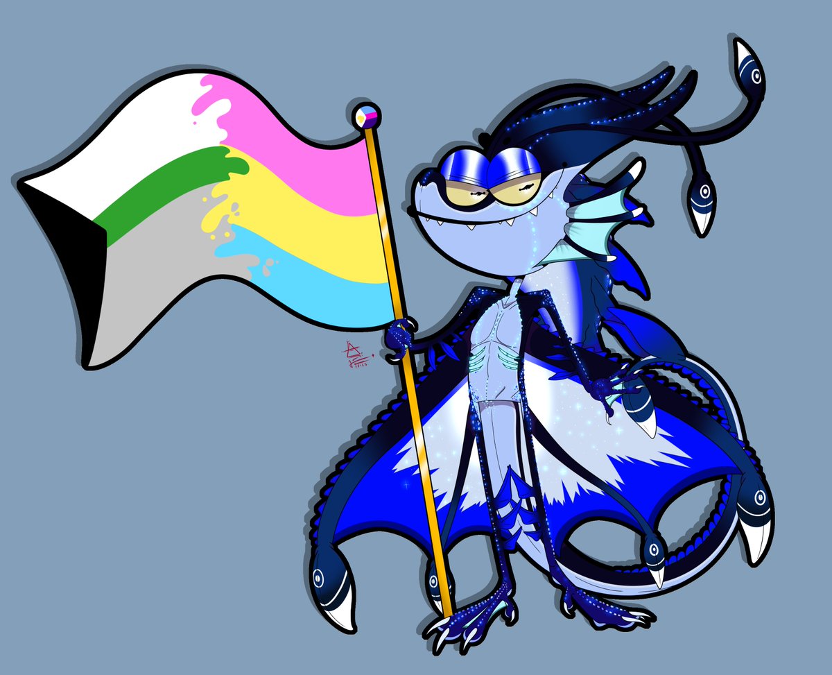 kiro77123's tweet photo. ✦𝖌𝖎𝖋𝖙 𝖆𝖗𝖙✦

⟡ gift art for my brobro @SlimeOctodragon it's her dragon oc thalis, lov you man !
⟡ thalis(c)@SlimeOctodragon [ she-her ]

#OC #dragonoc #dragonart #chibiart #prideart #digitalartㅤㅤㅤㅤ https://t.co/17jA1NAY9G