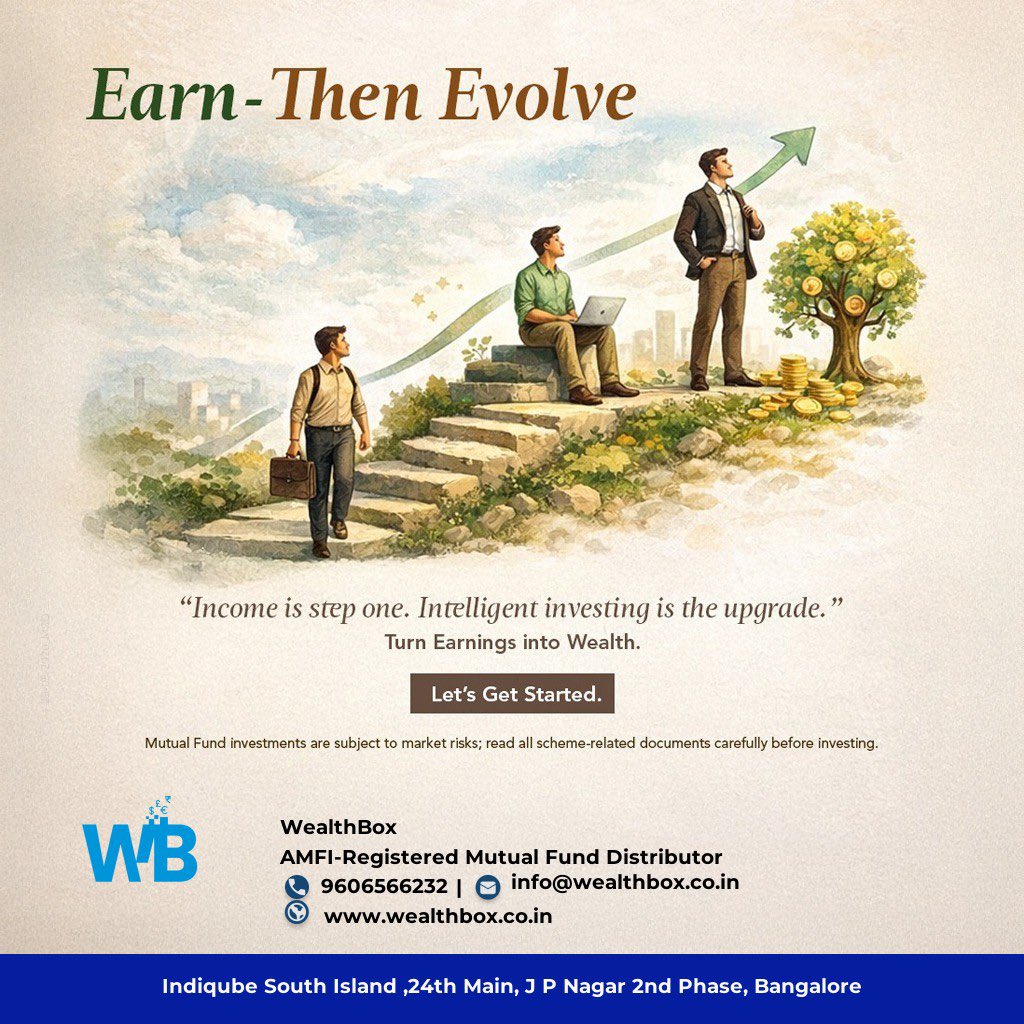 WealthBox_Off's tweet photo. Income is step one. Intelligent investing is the upgrade. 📈

Turn earnings into wealth with disciplined SIPs, even in volatile markets.

Let's get started 👉 https://t.co/Tb83Inu2Tu

#SIP #MutualFunds #Investments #MarketVolatility #WealthBox https://t.co/SwHfjt6Yp5