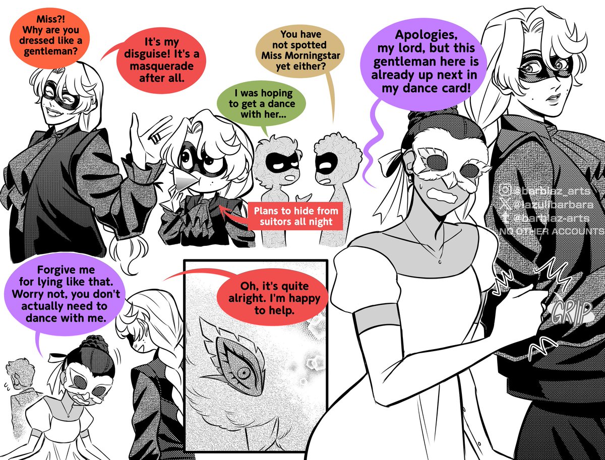LazuliBarbara's tweet photo. I binge watched Bridgerton recently so, naturally, I made it into a #chaggi AU lol. I mean, Charlie as the bisexual sunshine aristocrat Benedict and Vaggi as the strong-willed, no-nonsense servant Sophie sounds like a perfect af fit to me
#hazbinhotel #chaggie https://t.co/x6MIIPlJFY
