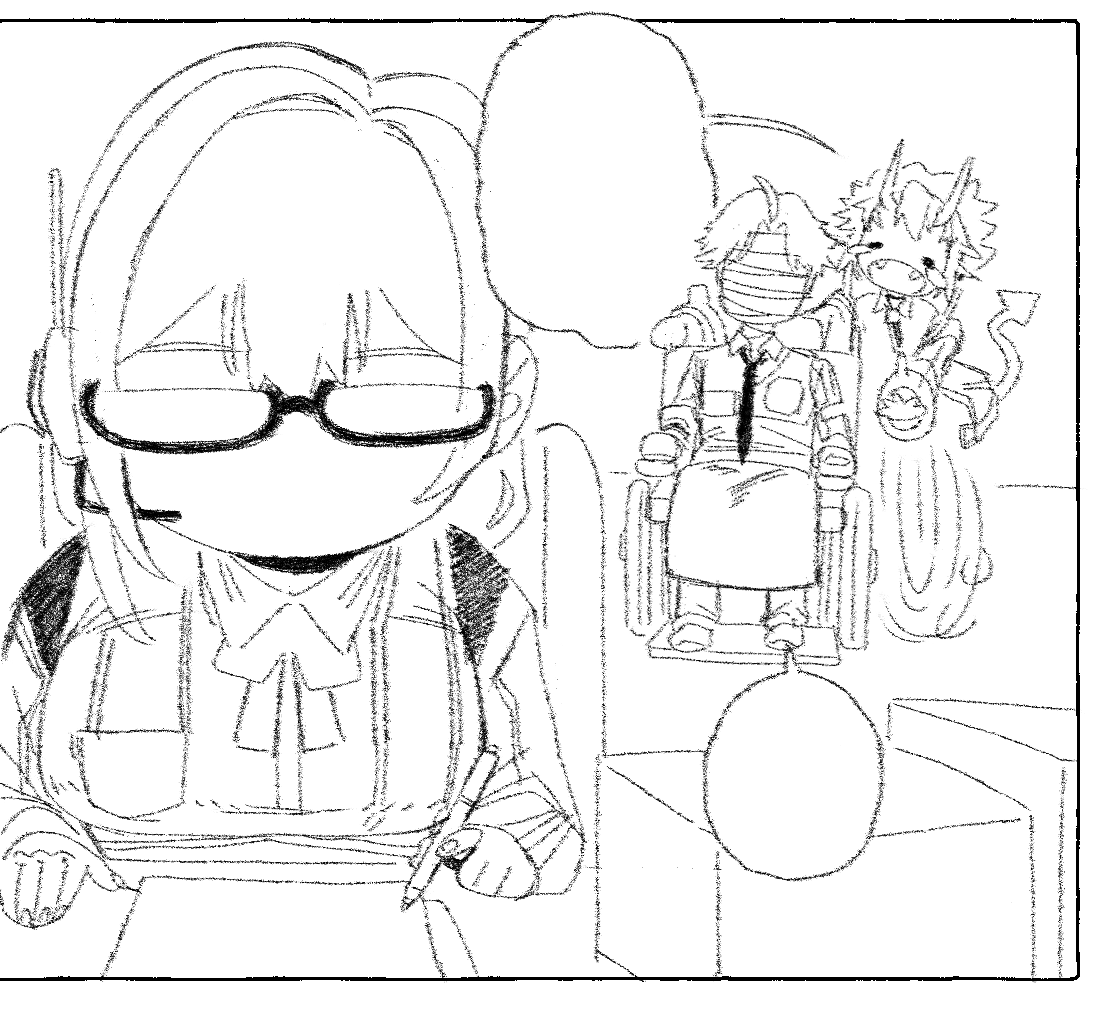 SledgeSaint's tweet photo. Sneak peek at a Yanagi bday page https://t.co/u0eHuEhPLV