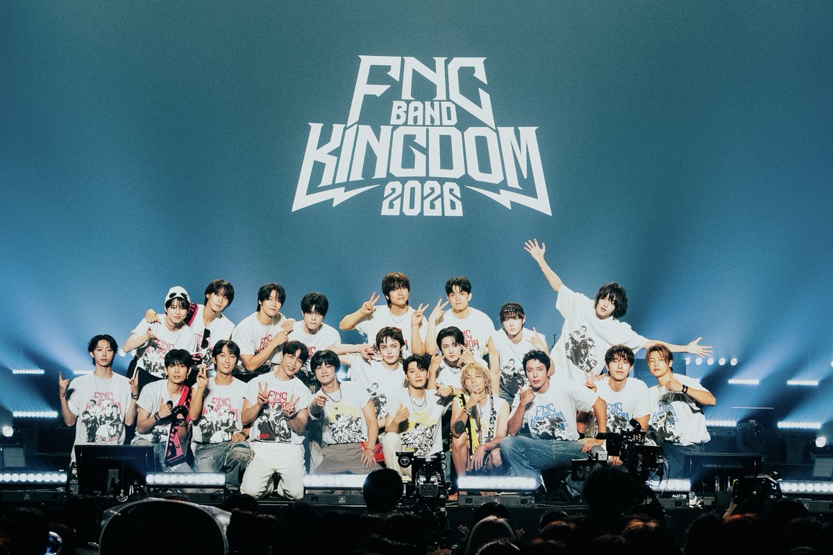 tbschannel's tweet photo. ＼🎸ご視聴ありがとうございました🎸／
『#FNCBANDKINGDOM 2026』

＜再放送＞ 
📺TBSチャンネル1
🗓️10月10日(土)午後9時〜

＜直筆サイン入りプレゼント企画＞
🎁ご応募は10月31日(土)まで
🔗https://t.co/Bd4SCD2f2l

#FTISLAND #CNBLUE #NFlying #HiFiUnicorn #AxMxP https://t.co/Ot64EbRi8y