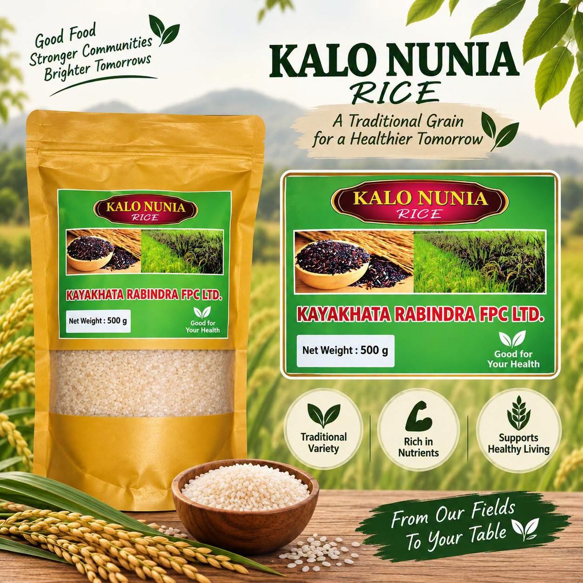 KChurachandpur's tweet photo. Kayakhata Rabindra Farmers Producer Co Ltd,from, a district in, with 3002 farmer members, cultivates aromatic Kalo Nunia paddy & mills to rice at own unit with capacity of 1 ton/ day
#DDKY #RiceProcessing #KaloNuniaRice #ValueAddition https://t.co/tCu41nIzkF