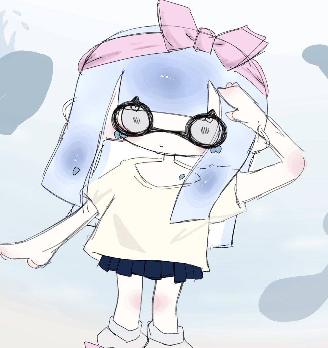 yu_nya__22's tweet photo. 線がきたない！！o̴̶̷ ̫ o̴̶̷̥᷅🩵 https://t.co/miJKyvapOl