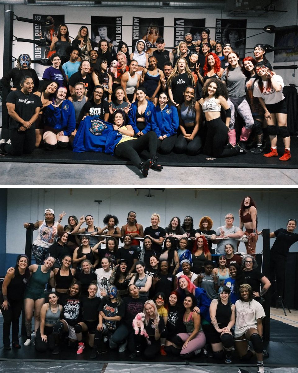 superpeeeee's tweet photo. Lodestone fore💜er. Thank you for changing my life—I say that not just to @itsBayleyWWE, but to every single woman I've shared this experience with. ✨

📸 @kosythousand https://t.co/Fm7eAdcGpm