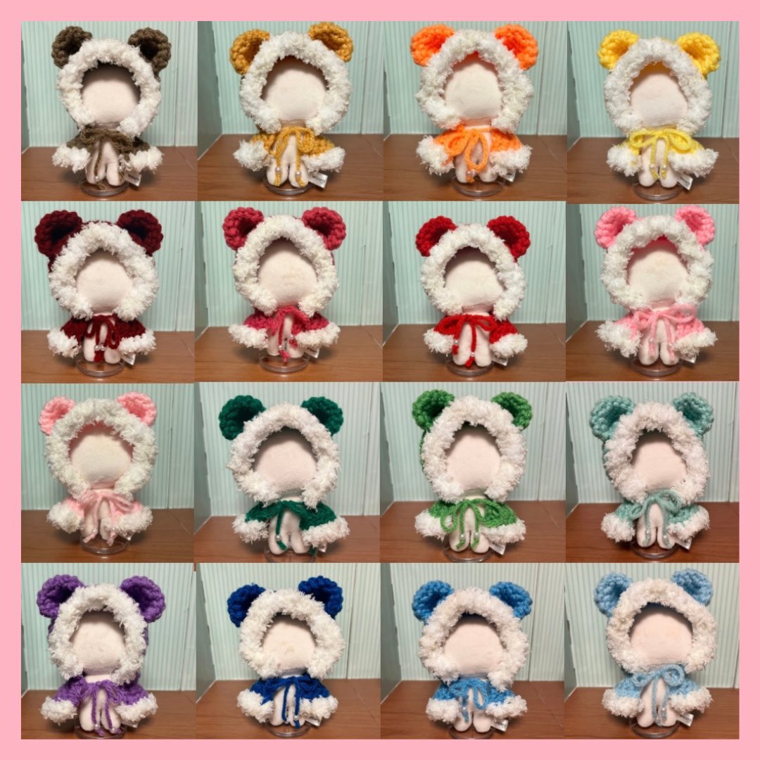 angelo_vestiti's tweet photo. 【お知らせ📣】
10/4(日)ぬいFes07
Angelo*は〈L-23,24〉になります🌟
今回は主に12cmぬい(ちびぐるみが着れる)サイズのお洋服を中心に参加します！
冬に向けて毛糸のポンチョもあります🧶
プライズ16cm・無ぬい10cmサイズも在庫あるだけ持っていきます👗
お待ちしております☺️
#ぬいFes07 https://t.co/f7jUSSyGSV