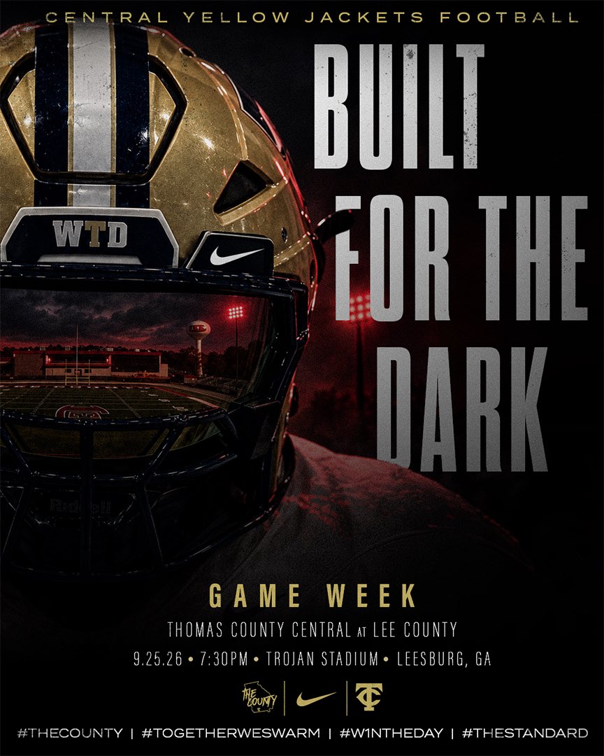 tcchsyjfootball's tweet photo. Alright Jacket Nation, it’s region opener week and it’s the biggest game of the year so far! This Friday night we’re taking our show on the road to Leesburg, GA.

Come early, stay late and BRING THE JUICE!

#TheCounty #TogetherWeSwarm #W1NTHEDAY #TheStandard https://t.co/kXzBciQfYp