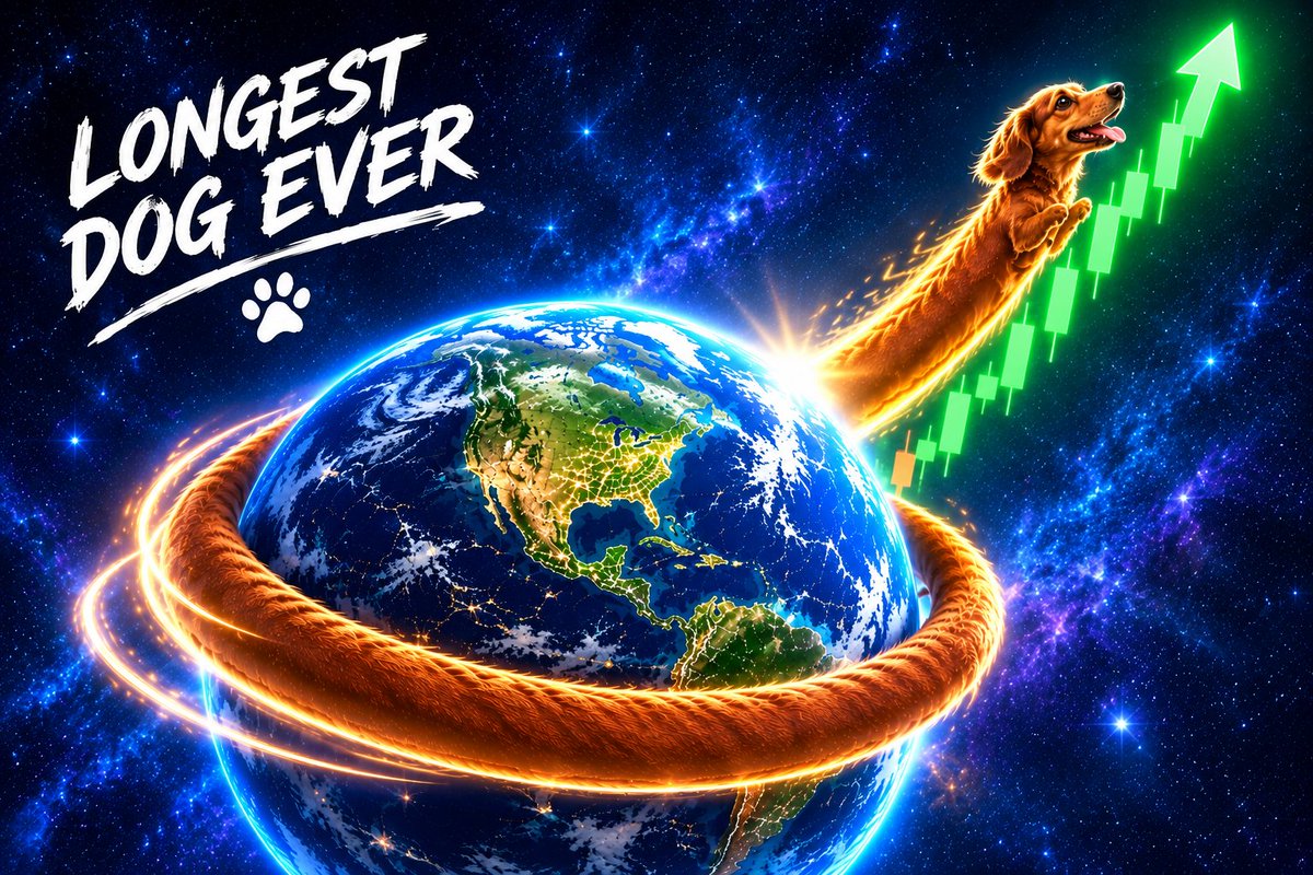 LOOONG_DOG's tweet photo. How long can a dog get? 🐶🌎

Apparently…
LONGEST DOG EVER.
$LDE https://t.co/HjNCUf5tWx