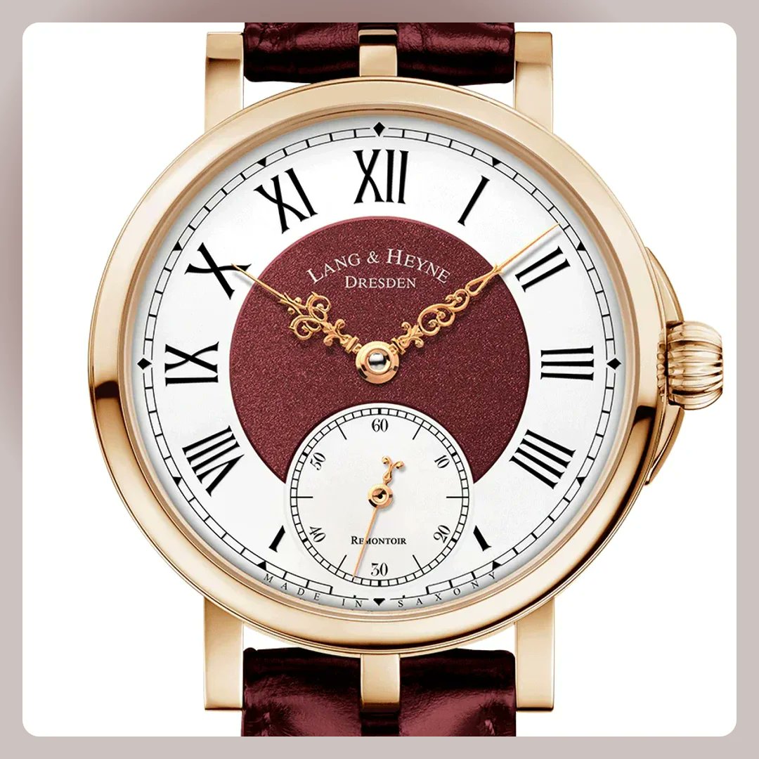 chronoscoutco's tweet photo. Burgundy and white layer the Friedrich III Remontoir dial. The Bolt turns to green; the rectangular FORMA VENTI ROSE' pairs rose guilloché with jump hours.
#IndependentWatches

@langheyne @jdm_military @outoforderwatches https://t.co/X5c0Go5dUG