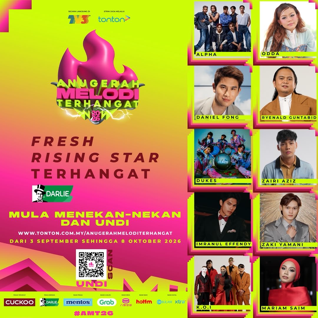 rocketfuelent's tweet photo. Jom vote @alphaofficialmy untuk Anugerah Melodi Terhangat – Fresh Rising Star Terhangat! 🔥
Undi ALPHA sekarang di https://t.co/x6nbp0SJJN dan sama-sama kita support ALPHA! 🫶🏻
#ALPHA #RocketfuelEntertainment https://t.co/xCUhno3kge