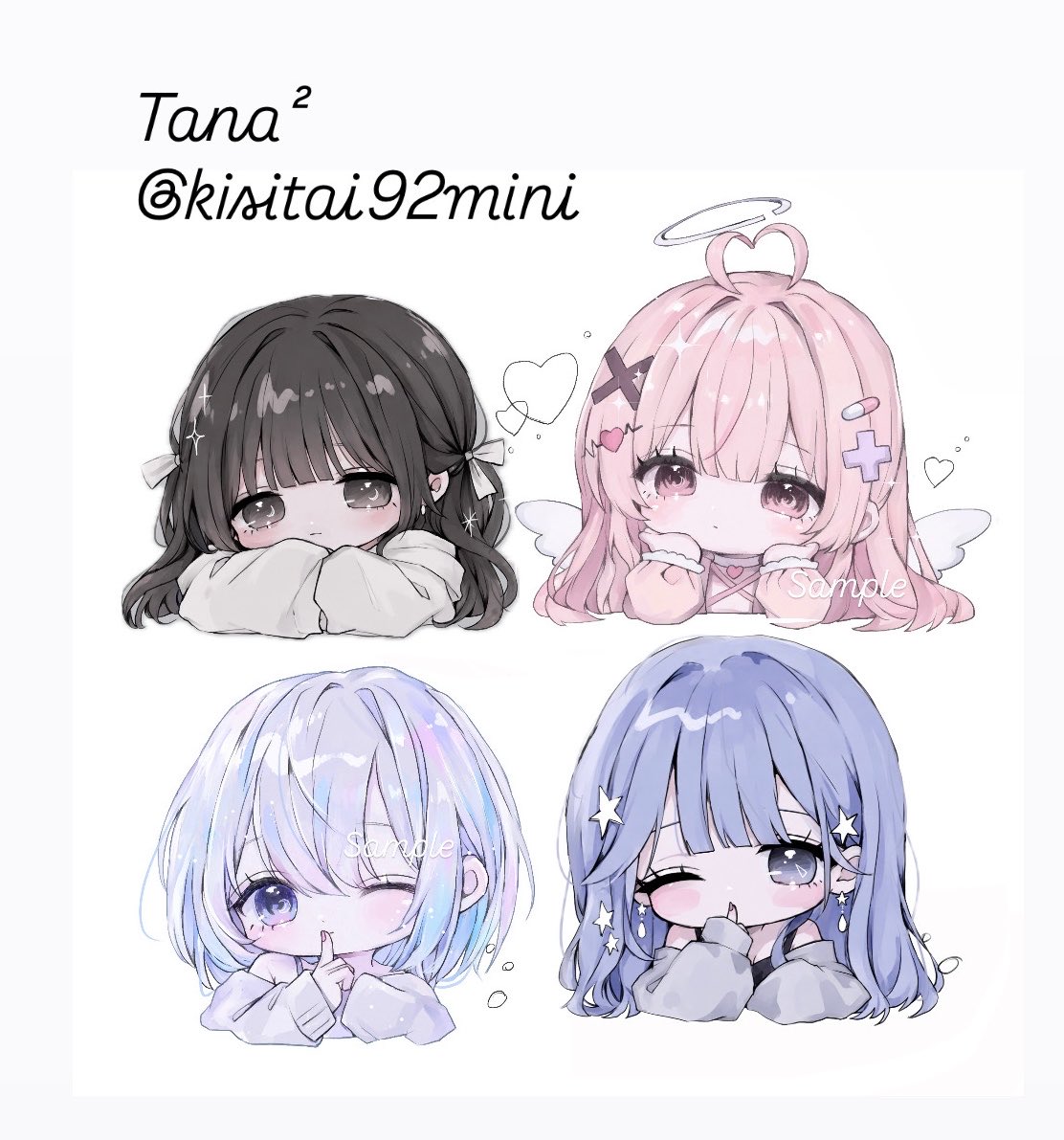 kisitai92mini's tweet photo. ♡♡♡♡

#イラスト　#ミニキャラ https://t.co/E5rft3hIz2