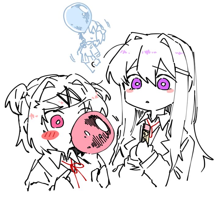 MomazosYuri's tweet photo. Un rato con la más mimadas del club de literatura 

#dokidokiliteratureclub #yuriddlc #sayoriddlc #natsukiddlc #monikaddlc 

Crédito
@MatthewPear01 
@Ting_asdf 
@Banquet_Noodle https://t.co/QKXKH3foTH