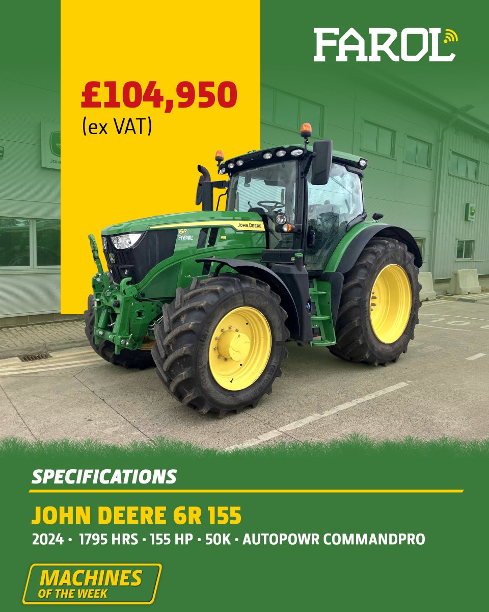 FarolLtd's tweet photo. To enquire about these or any other machines, please fill out the form below and one of our team will get back to you as soon as possible π
https://t.co/wFk2mahJ3U
Alternatively, you can contact our sales team today on 01844 278843 or sales@farol.co.uk
#MachinesOfTheWeek https://t.co/0vkvuSaVbP