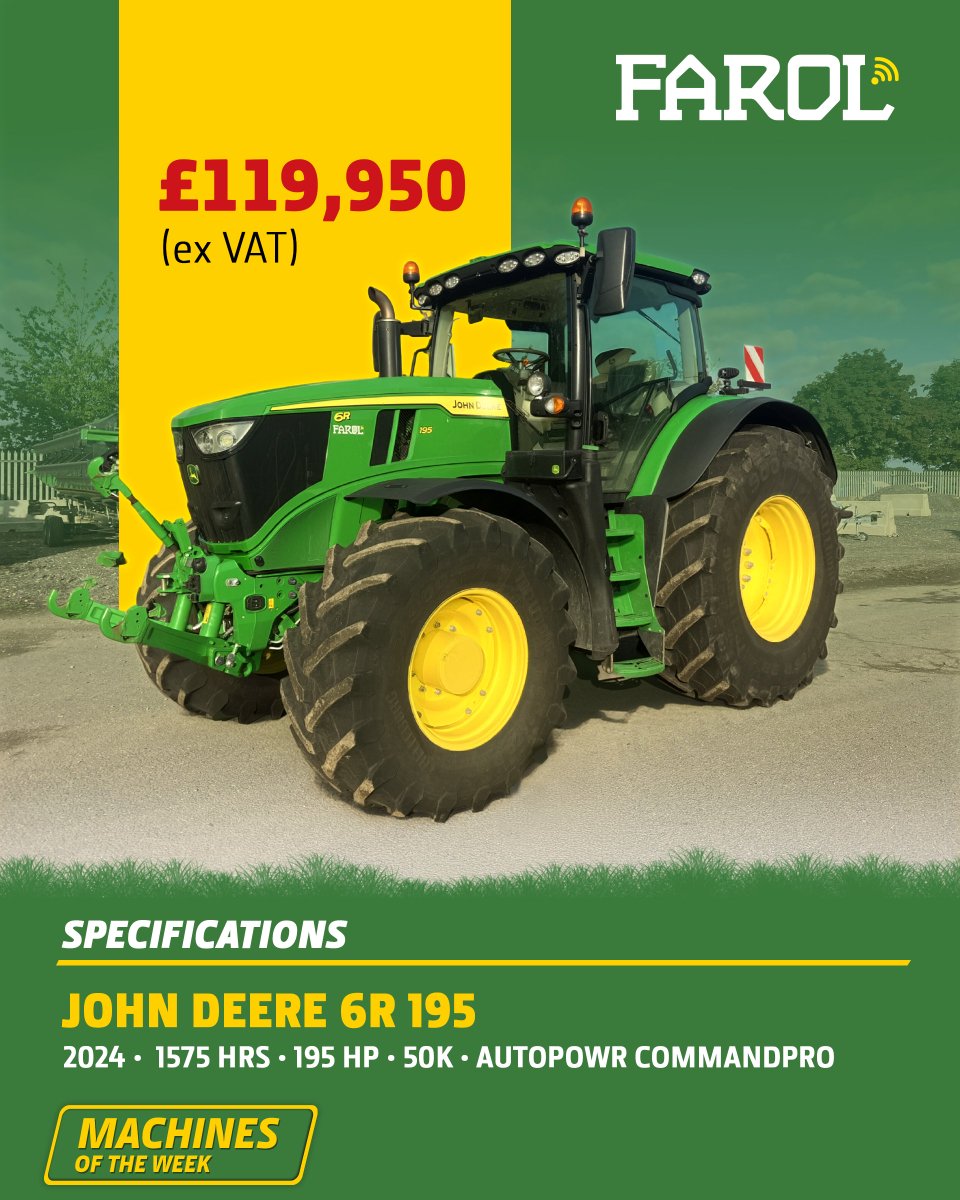 FarolLtd's tweet photo. To enquire about these or any other machines, please fill out the form below and one of our team will get back to you as soon as possible π
https://t.co/wFk2mahJ3U
Alternatively, you can contact our sales team today on 01844 278843 or sales@farol.co.uk
#MachinesOfTheWeek https://t.co/0vkvuSaVbP