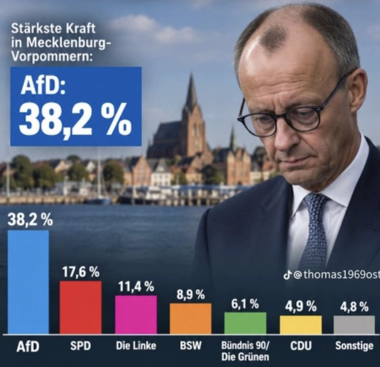 CatLocke3's tweet photo. „Ich habe den Eindruck, dass viele Ostdeutsche diese Politik satt haben. Nach der Wende hatten sich viele etwas anderes vorgestellt – und ich ganz sicher auch.“ #Dresden ist schon längst die Hochburg von der AfD 💙🕊 https://t.co/q1j7yh16yi
