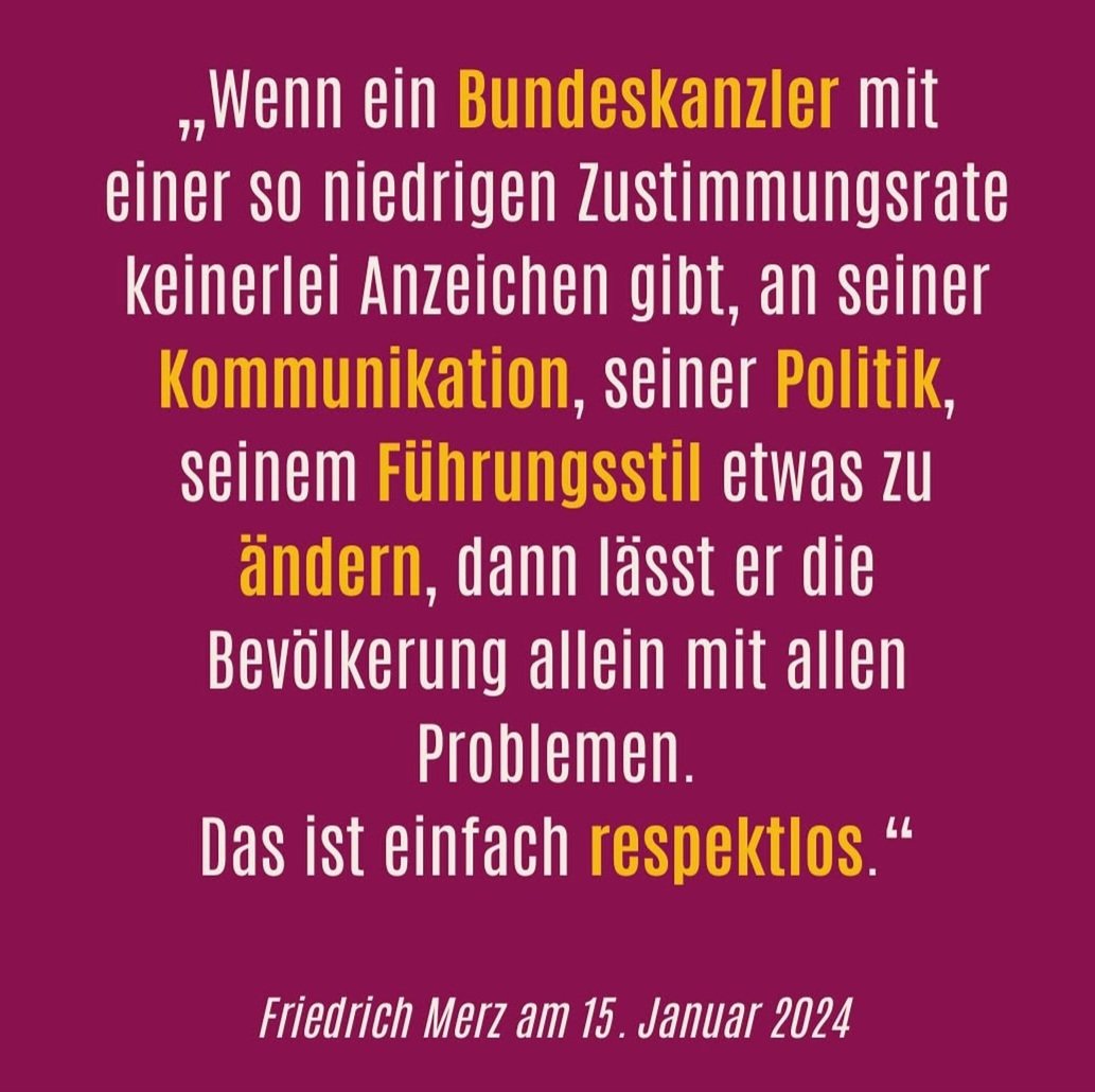ULTRAKAERL's tweet photo. Friedrich #Merz im Januar 2024 über Bundeskanzler Olaf Scholz: https://t.co/VNAd0HyI85