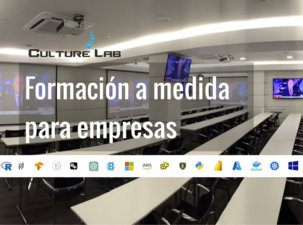 CulturelabTS_'s tweet photo. Planes de formación para empresas 100% a medida 🚀 Más de 15 años capacitando equipos en #IA, #Python, #DevOps, #Blockchain, #WindowsServer y #AWS

💼 Programas personalizados y bonificables por #FUNDAE | 🌐 Presencial o Telepresencial

📲 Más info: https://t.co/8MLtoRcTA6 https://t.co/L4I1me3ETz