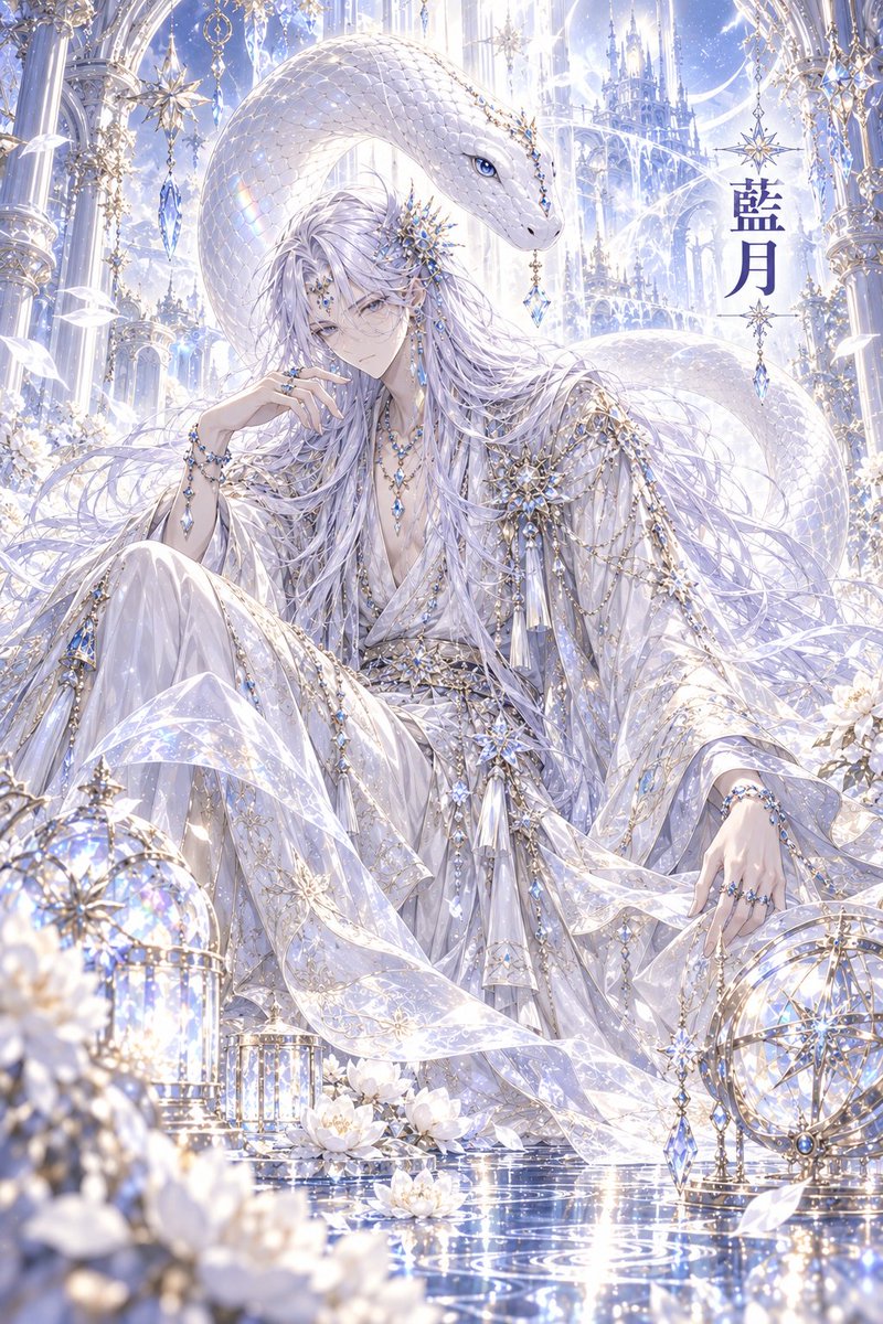 sora13946's tweet photo. #白銀の世界観 

くろねこさんはじめまして。

うちの子、藍月と相棒で白銀の世界参加させていただきます🤍

 #AIイラスト https://t.co/GwwOmAOSe7