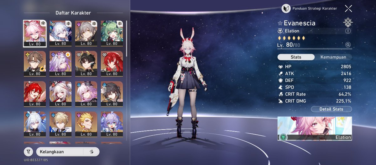 rafaysl's tweet photo. #wts akun hsr tl 70
350k nett
nominus F2P 
bd set usn unset
rate off pity 60
char b5 : castorice sign, evernight, hyacine sign, Sobin, evanascia sign, yao guang, sw999, sparxie, sparkle, himenova, dhpt, tribbie, argenti sign, aven sign dll
lc: liat dipict 

mm/rekber fee on u https://t.co/7EQm4xkAXy