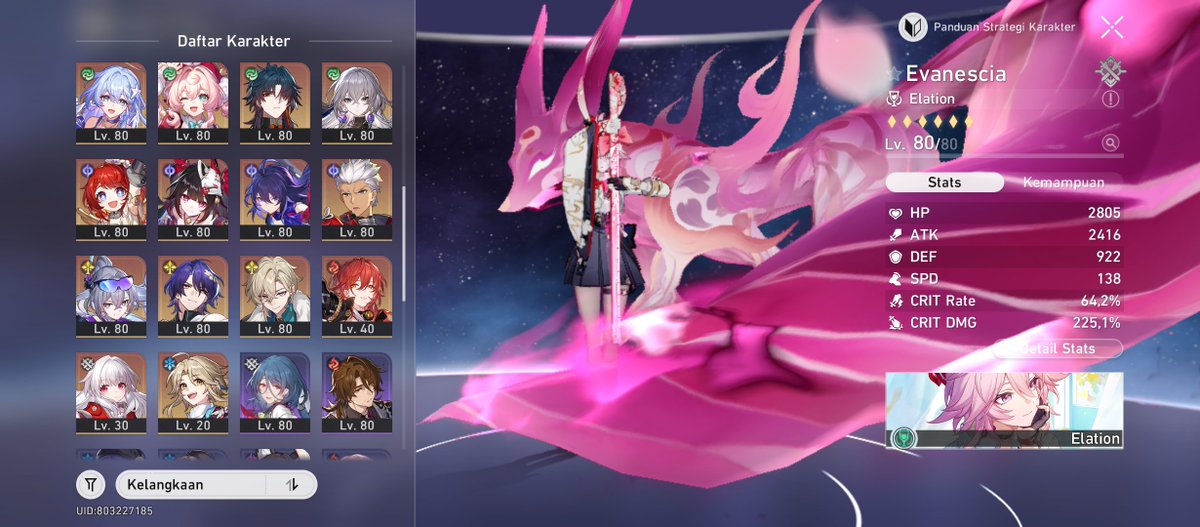 rafaysl's tweet photo. #wts akun hsr tl 70
350k nett
nominus F2P 
bd set usn unset
rate off pity 60
char b5 : castorice sign, evernight, hyacine sign, Sobin, evanascia sign, yao guang, sw999, sparxie, sparkle, himenova, dhpt, tribbie, argenti sign, aven sign dll
lc: liat dipict 

mm/rekber fee on u https://t.co/7EQm4xkAXy