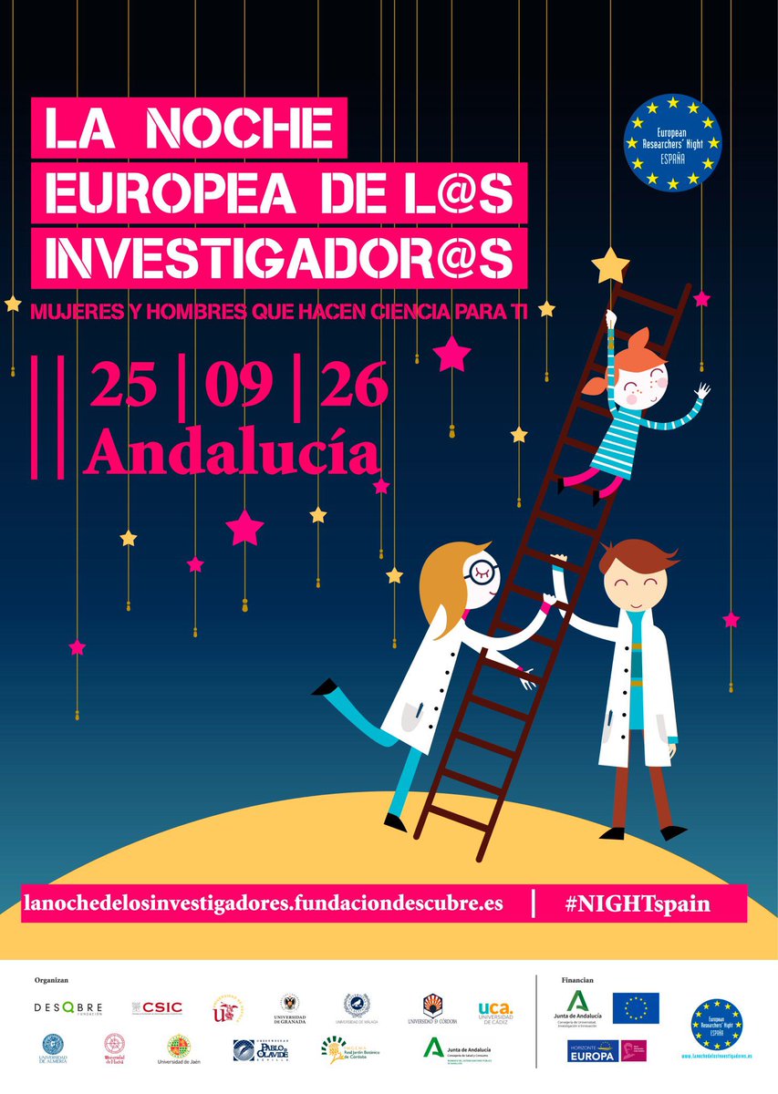 UGRdivulga's tweet photo. #NIGHTspain ¡Últimas plazas para las rutas científicas de La Noche 2026 en Granada! 🚀

🐚 «Los fósiles de la ciudad», 25 de septiembre a las 17:30 h ⭐️

Inscripciones en:

https://t.co/fsHOW2LmLb

@FDescubre @CanalUGR @fcienciasugr https://t.co/A4S2MCzUCe