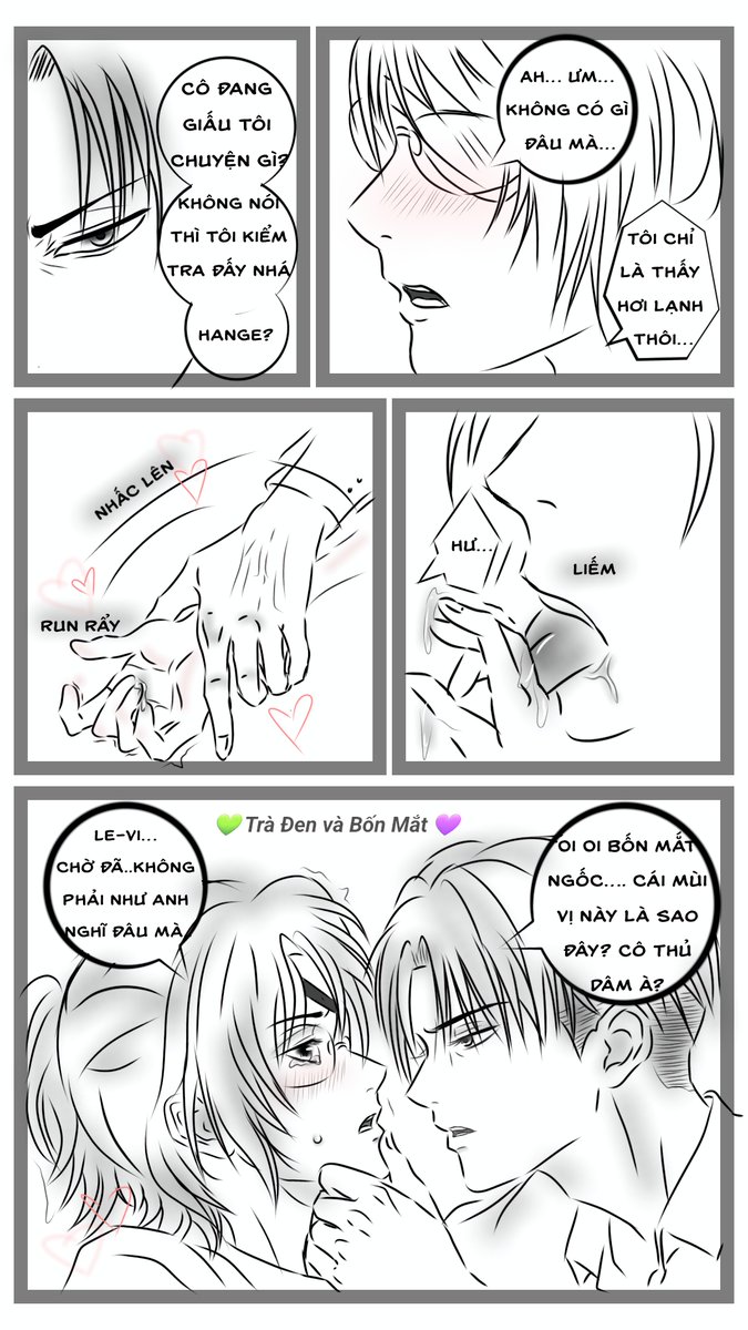Levihans2604's tweet photo. Kinda missing her “bestie” right now. 👀
Hơi bị nhớ " siêu bạn thân" rồi đó
R18 Levihans 🔞
By: 💚 Trà Đen và Bốn Mắt 💜
#Levihan
#Leviackerman
#Hangezoe
#Tradenvabonmat
Do not repost without permission. https://t.co/95388phxb8