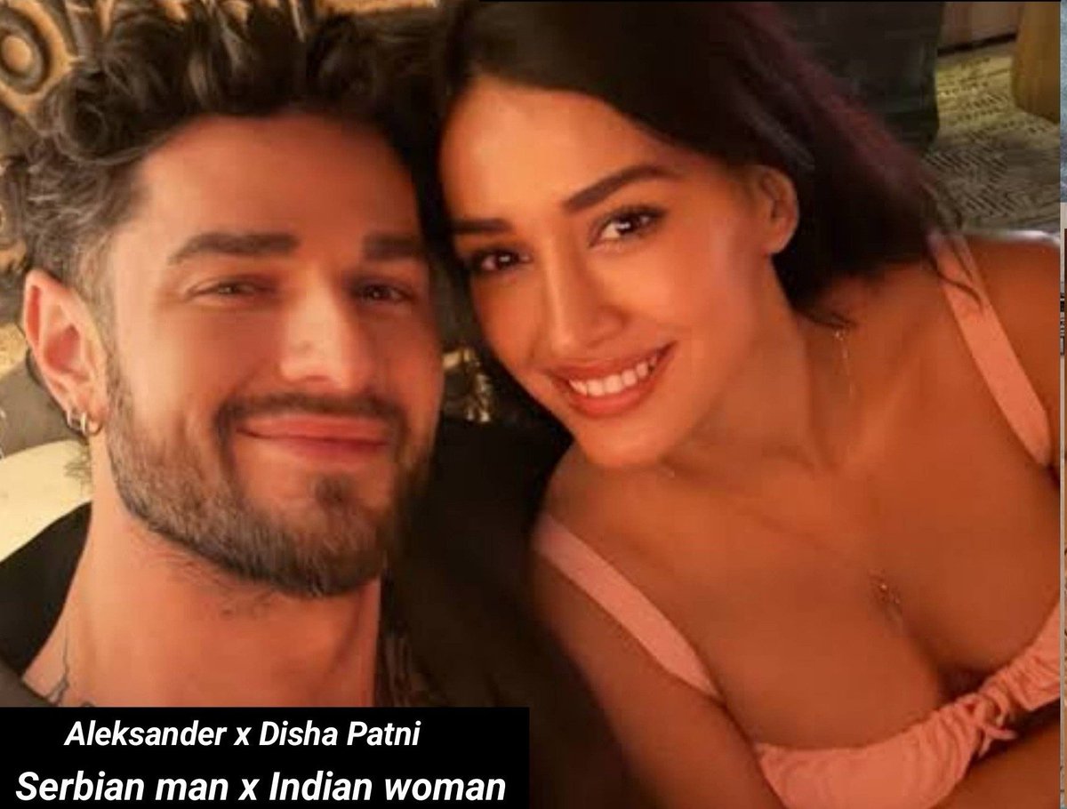 Wiwinxx_48's tweet photo. @Yodhaa_warrior At present, Serbian Alexander has taken Indian Queen Disha Patni!

🍁✨ https://t.co/n1fSi41KNm
