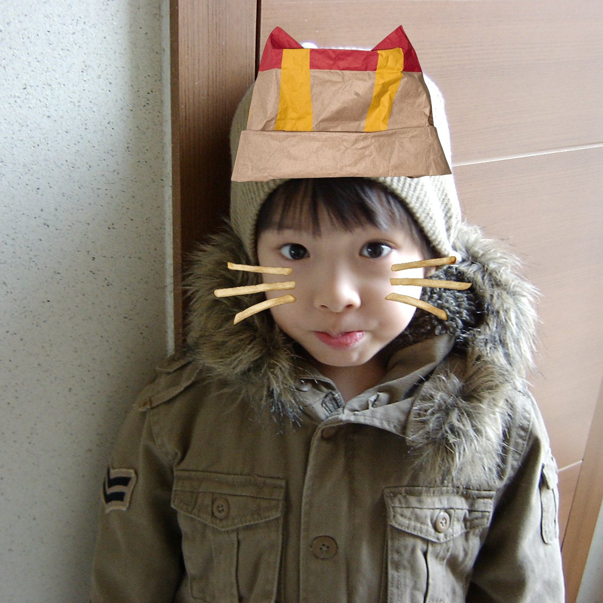 GetsudaM's tweet photo. McJakey 🍟 https://t.co/S5mad6x21G