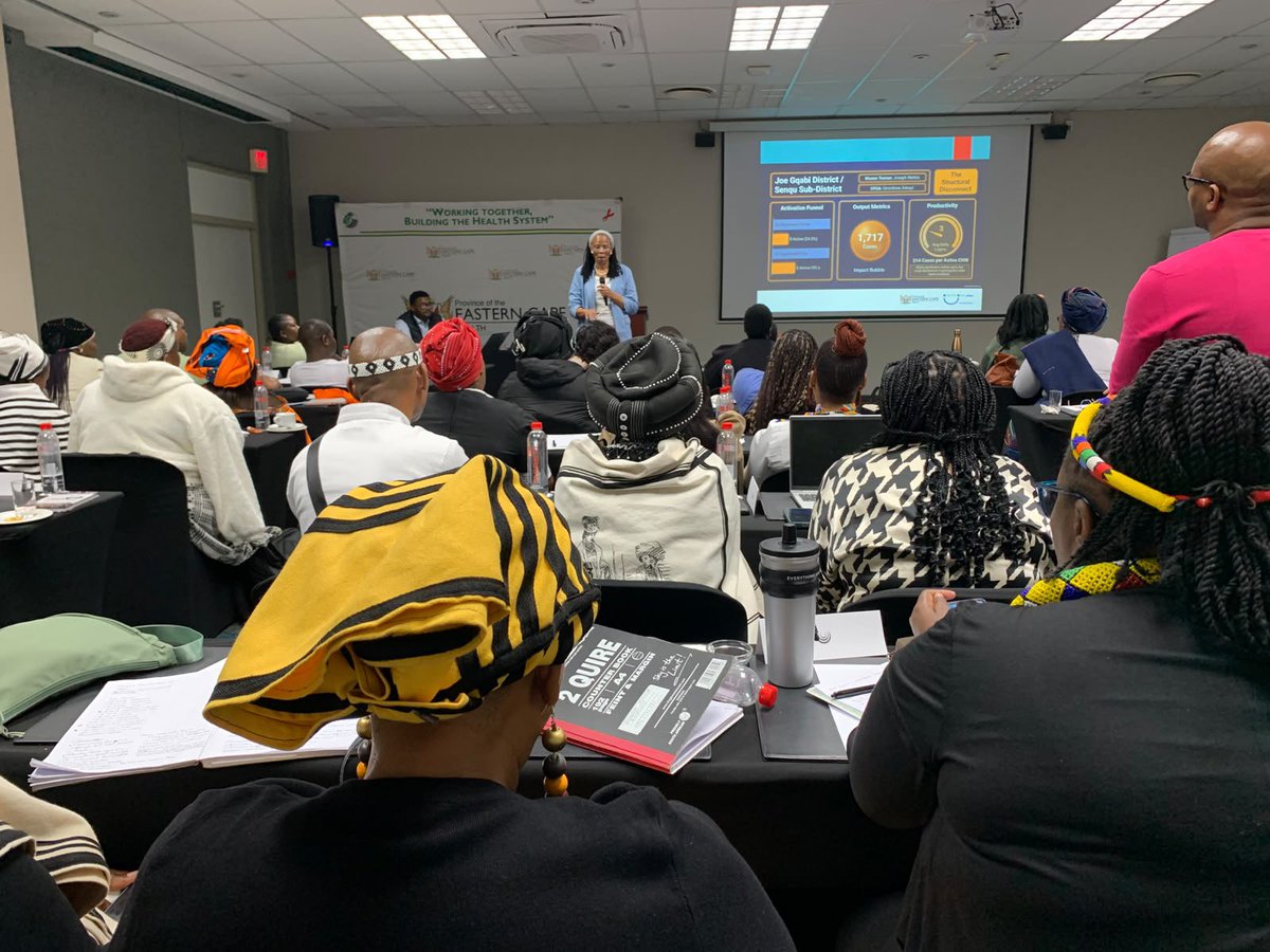 easterncapedoh's tweet photo. Day 1 of the Health Promotion Quarterly Performance Review meetings at Garden Court ku Gompo, bringing together teams to reflect on progress, share insights and strengthen health promotion efforts across the province.

#HealthPromotion #QuarterlyPerformanceReview
#ECDOH https://t.co/mOCOJQH8iF