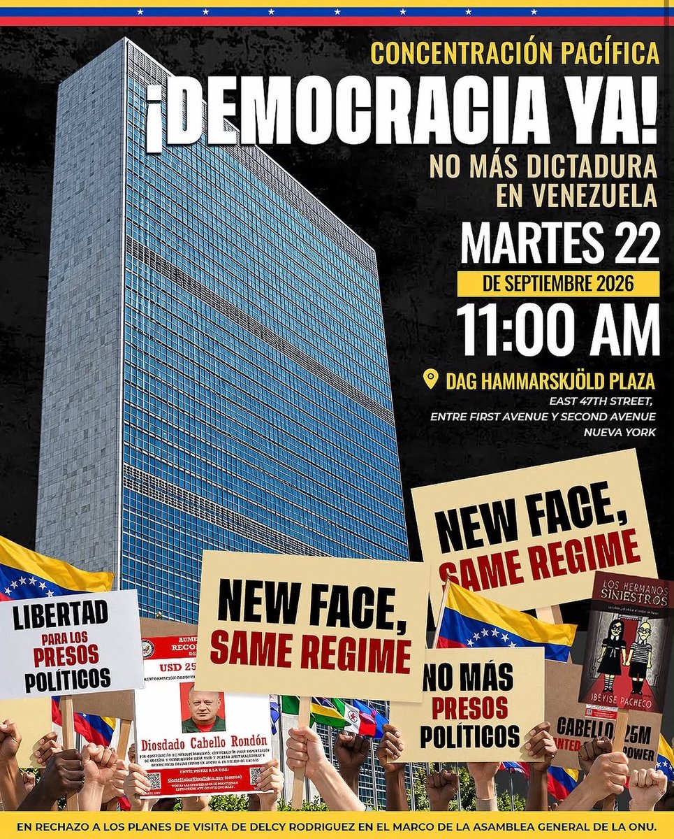 emiduarte's tweet photo. Venezolanos en Nueva York: https://t.co/vso4Z1CtAV