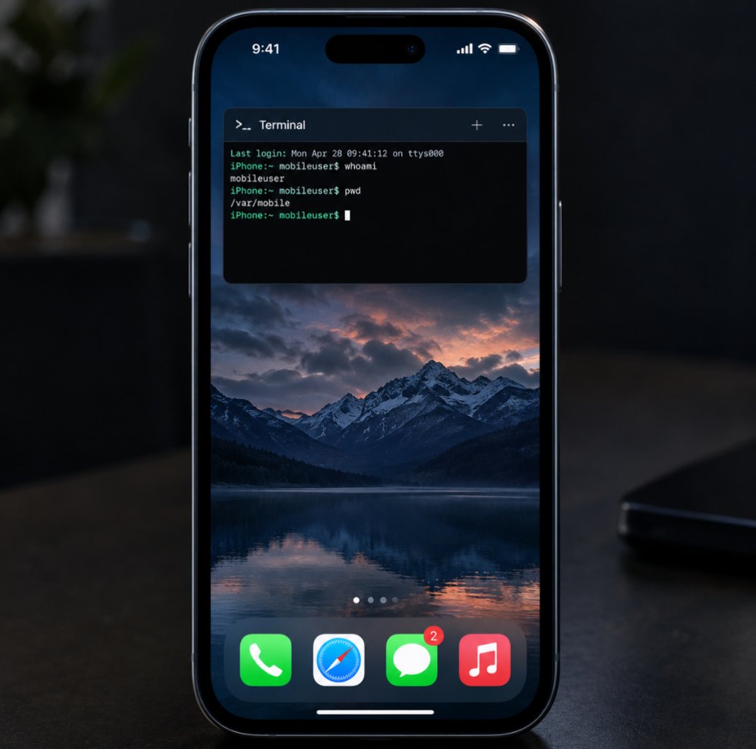 ash_twtz's tweet photo. Why don’t mobile phones have terminal? https://t.co/veCeg4mwNw