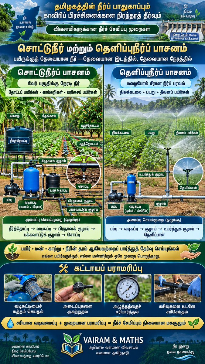 Propertiesloans's tweet photo. #காலநிலைமாற்றம்
#மக்கள்இயக்கம்
#நீர்உரிமை
#காவிரிடெல்டா
#தமிழ்நாடு
#Cauvery
#CauveryWater
#TamilNaduWaterSecurity
#SaveWater
#WaterConservation
#RainwaterHarvesting
#GroundwaterRecharge
#SustainableAgriculture
#WaterForFuture
#VAIRAMandMATHS https://t.co/1pHDenWUBH