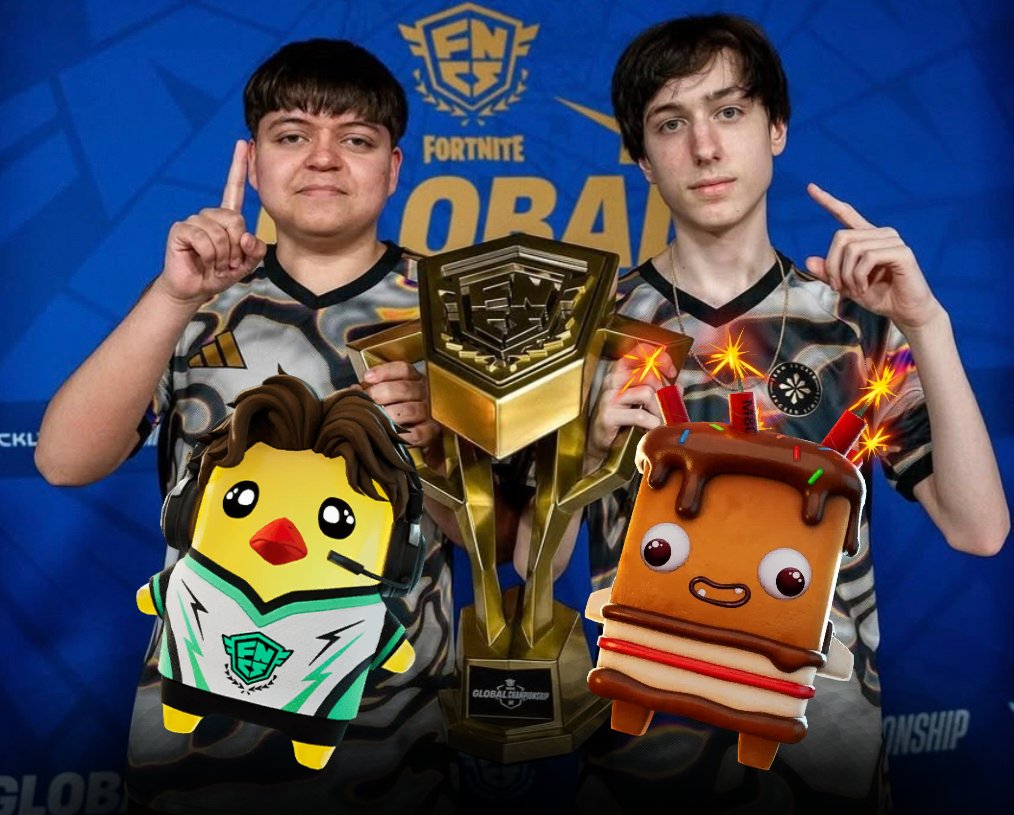 LHibou8's tweet photo. Heartwarming: Both of the 2024 FNCS Globals winners have now received their icon sprites

Congratulations Pollo &amp; Peterbot 🥰🥰🥰 https://t.co/T6xy3fwT4p