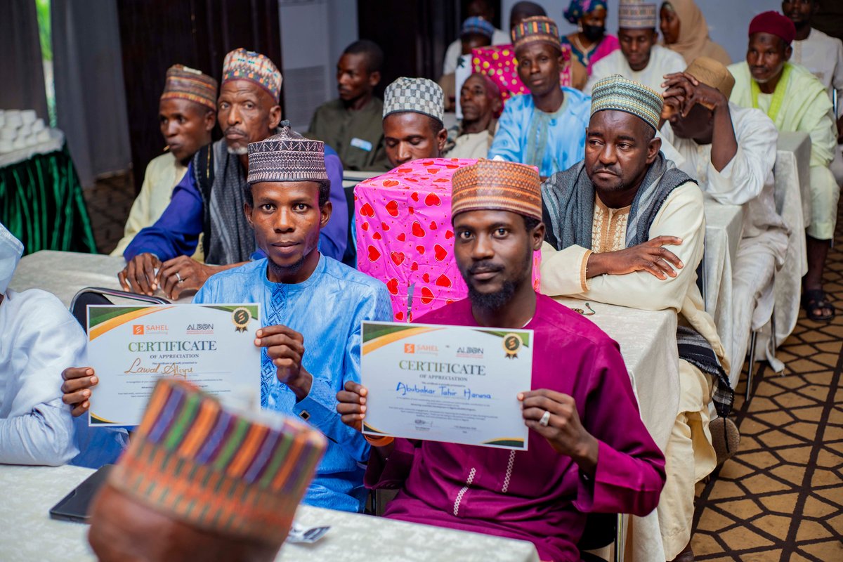sahelconsulting's tweet photo. At the Kano and Jigawa closeout, we reflected on what has been achieved and what it will take to keep the progress going beyond ALDDN.
Swipe through the highlights. 🔽 https://t.co/6Go68cMfc6
