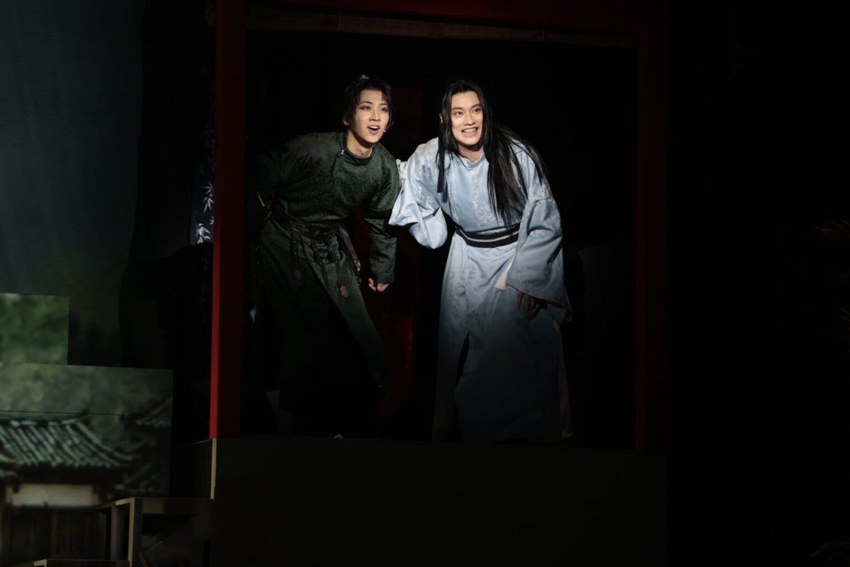 mediact_info's tweet photo. 【オフィシャルレポート】
中国発の二人ミュージカル「夢微之（ゆめびし）」日本公演が開幕！4組のキャストで描く白居易と元稹の絆

写真15枚掲載！
https://t.co/GFvHDPUzKs

#夢微之  #良知真次 #佐藤友祐 #京典和玖 #宮里ソル #天寿光希 #飛龍つかさ #綺城ひか理 #鈴木拡樹 #速水けんたろう https://t.co/5ACfNbbfUs