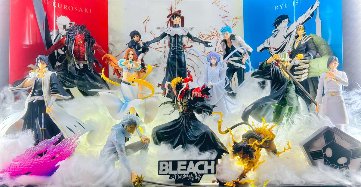 daimaru_BLEACH's tweet photo. ⚔️BLEACHディスプレイ⚔️

　"千年血戦篇"をテーマに

#BLEACH #ブリーチ https://t.co/zPJfx1y2Qj