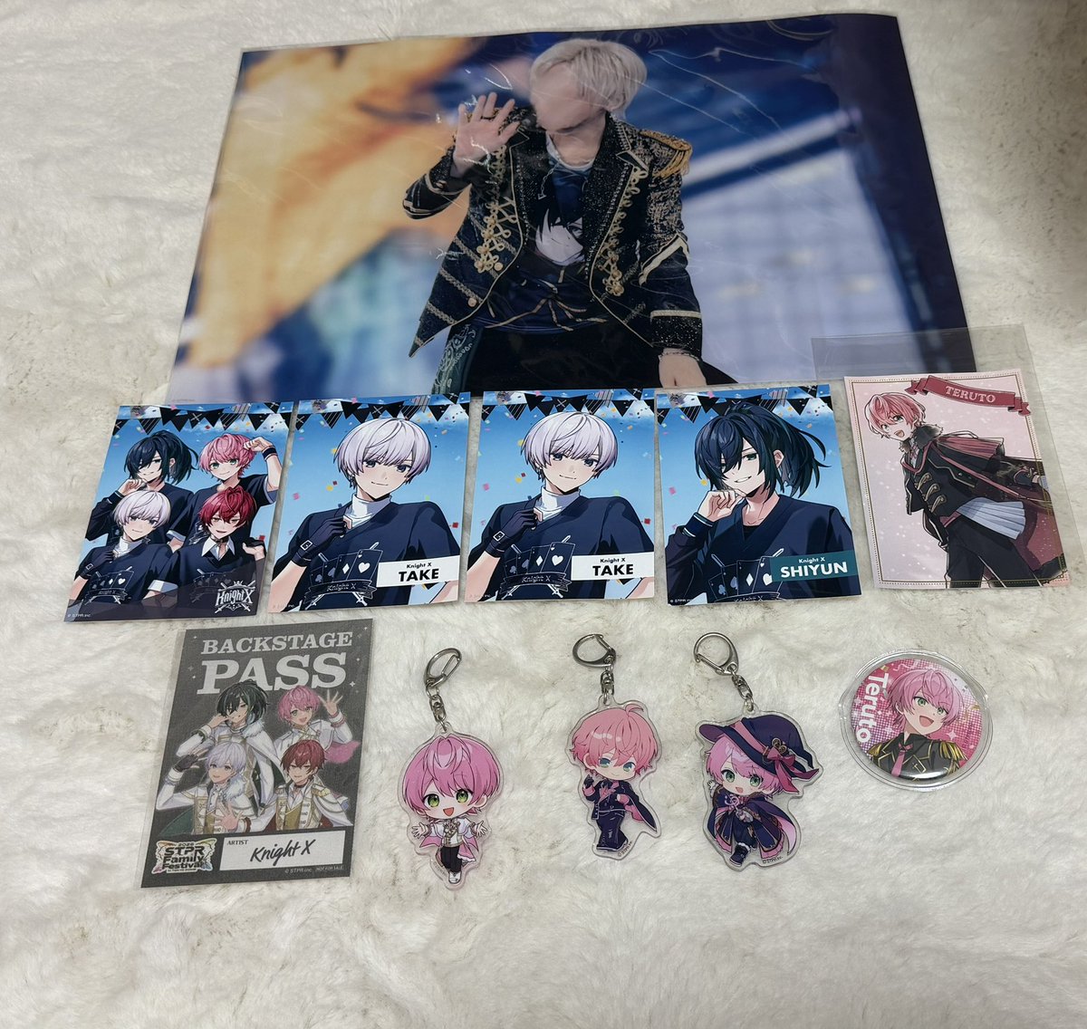 5vukz's tweet photo. 求 PayPay or💛🥔さんとの交換
譲 画像のもの

基本郵送のみとなります🙂‍↕️⟡.·
早めに手放したいため縮めてのお引き取りやまとめ買い可能です⭕️
ぜひお気軽にお声掛けください🎶
 #STPRグッズ買取
 #騎士Xグッズ買取
  #amptakグッズ買取
 #めておらグッズ買取
 #すにすてグッズ買取 https://t.co/eiTgEYOa6k