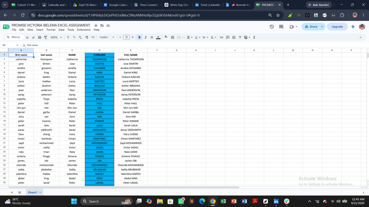 belemzy25's tweet photo. Day 1/20 of the 20-Day Visibility
I’ve officially started my Virtual Assistant journey with @RemoteTrybe, and I’m excited. VA Fundamentals, Excel, Google Workspace &amp; Google Sheets. 
#20DaysOfVisibility #RemoteTrybe #VirtualAssistantJourney #VAPowerSkills #RemoteTrybeChallenge https://t.co/DvvIwp0qqv