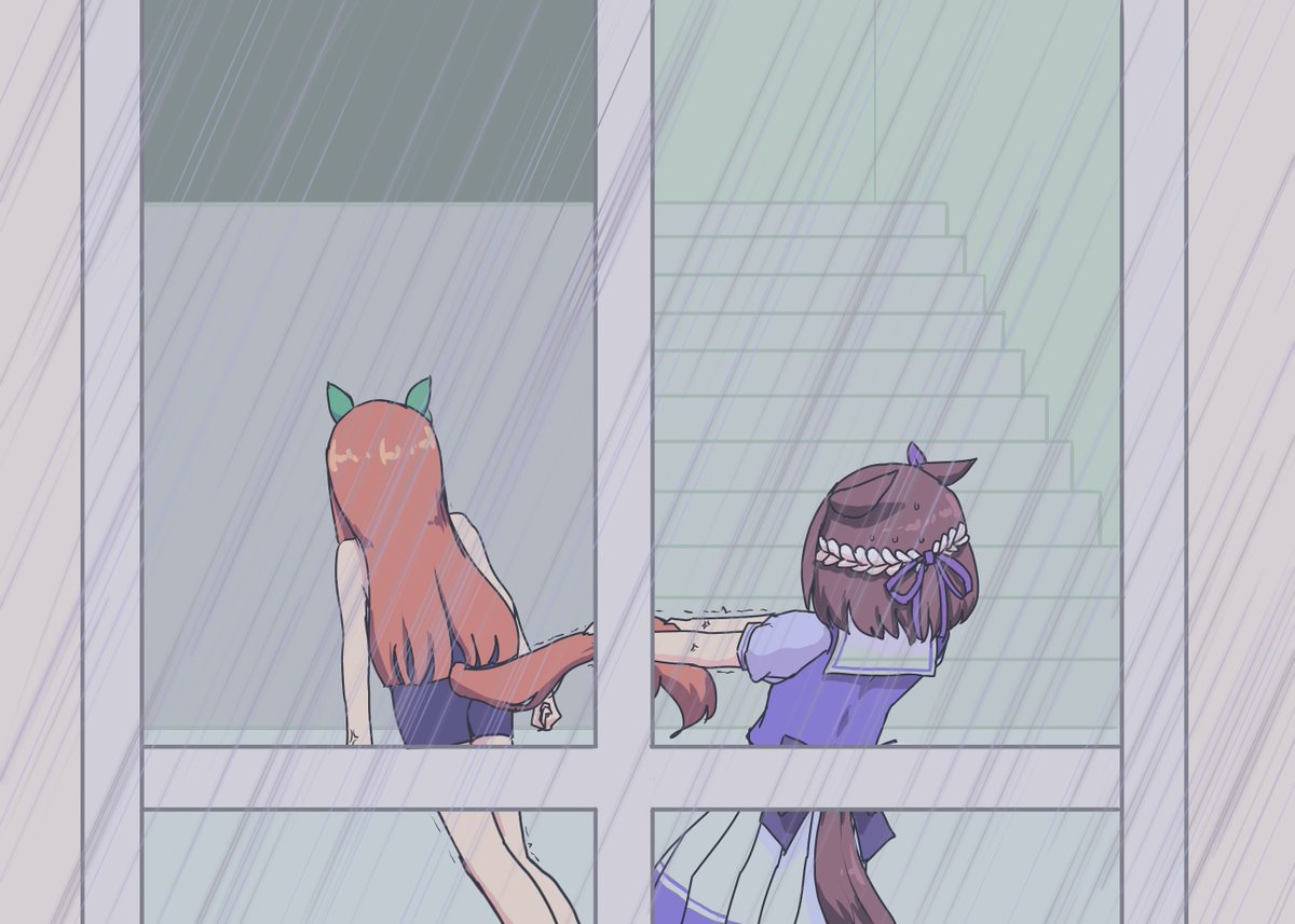 KillerFurball12's tweet photo. 水着なら濡れてもいいから雨でも大丈夫よ https://t.co/l6Xau9J3KN