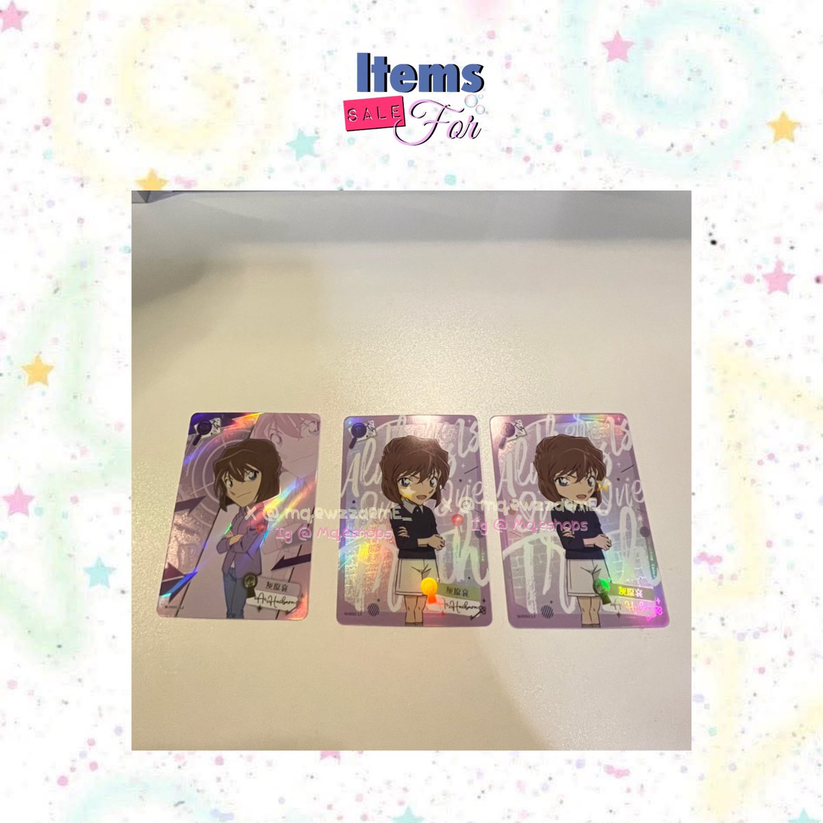 mqewzzaemE_'s tweet photo. ปล่อยการ์ดโคนันใบละ 25 ยังไม่รวมค่าส่ง

{ #ตลาดนัดโคนัน #ขายของอนิเมะ #DetectiveConan #mqewzzaemE_ } https://t.co/VxruH6AeMS