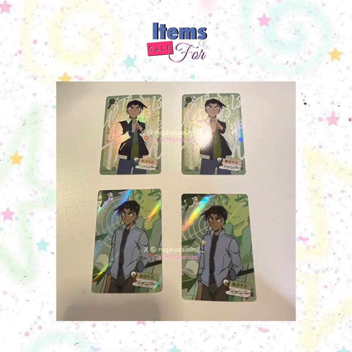 mqewzzaemE_'s tweet photo. ปล่อยการ์ดโคนันใบละ 25 ยังไม่รวมค่าส่ง

{ #ตลาดนัดโคนัน #ขายของอนิเมะ #DetectiveConan #mqewzzaemE_ } https://t.co/VxruH6AeMS