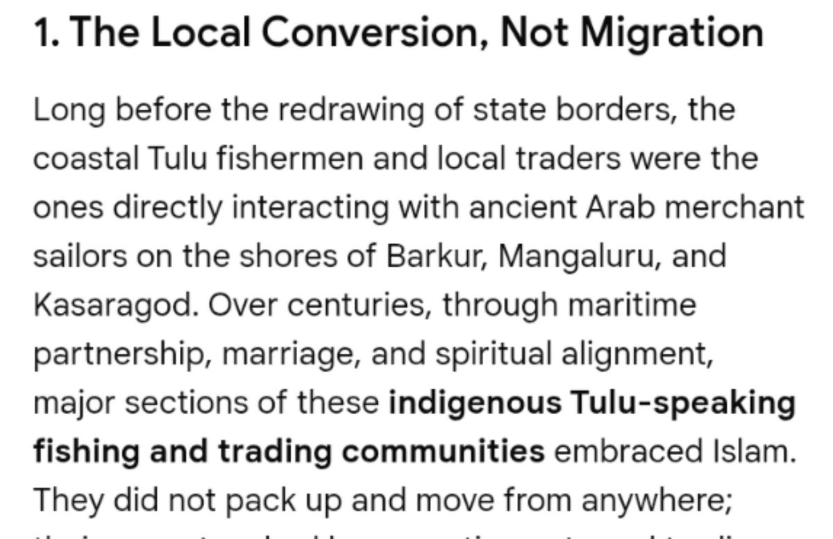 deve_gowda18's tweet photo. @Bombay_Martini @RishiJoeSanu That 0.003% figure(literally non existent )in the neighbouring border taluk makes me wonder more than anything. The Beary people are spread all over Tulunadu. Their language actually uses 50% Tulu words and operates completely on Tulu phonetics and grammar! https://t.co/nhsORXotSZ