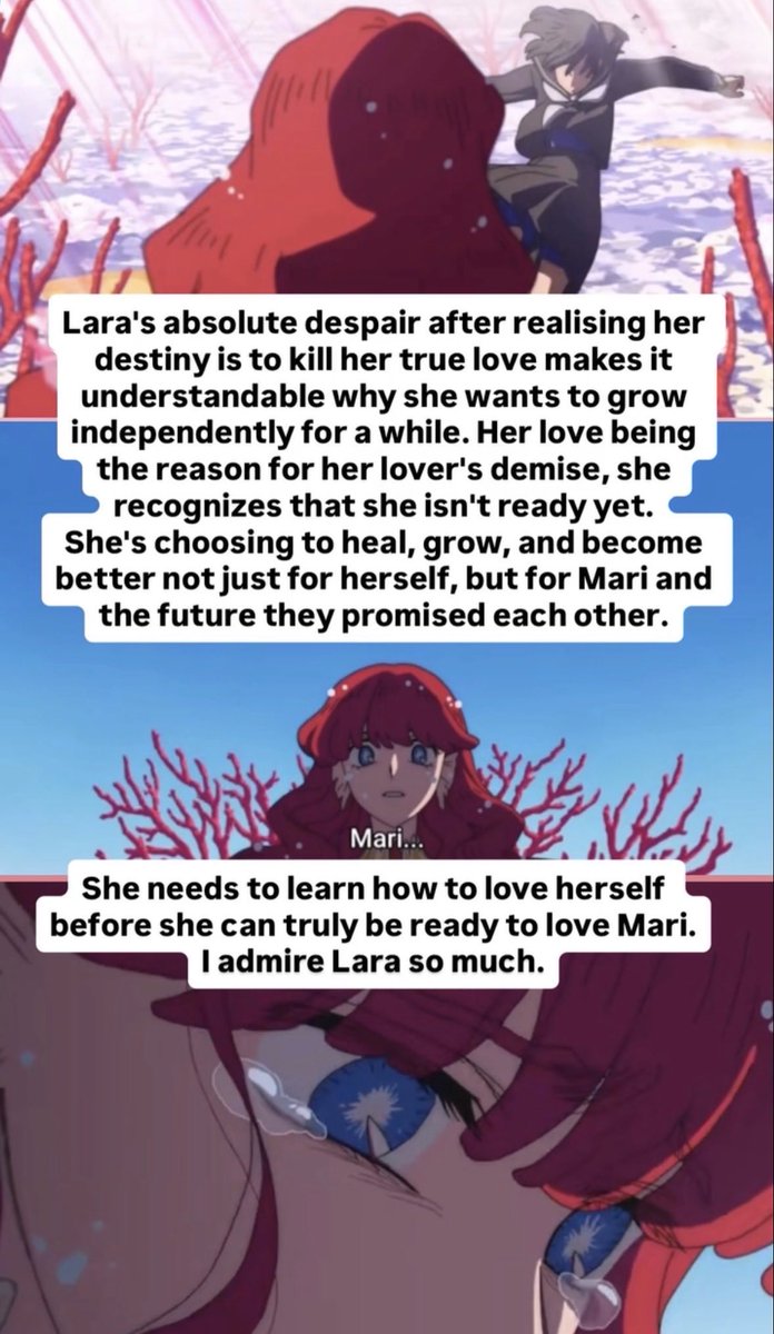 riilu865's tweet photo. My take on Lara’s decision #goodbyelara #さよならララ https://t.co/yf5njUYYSJ