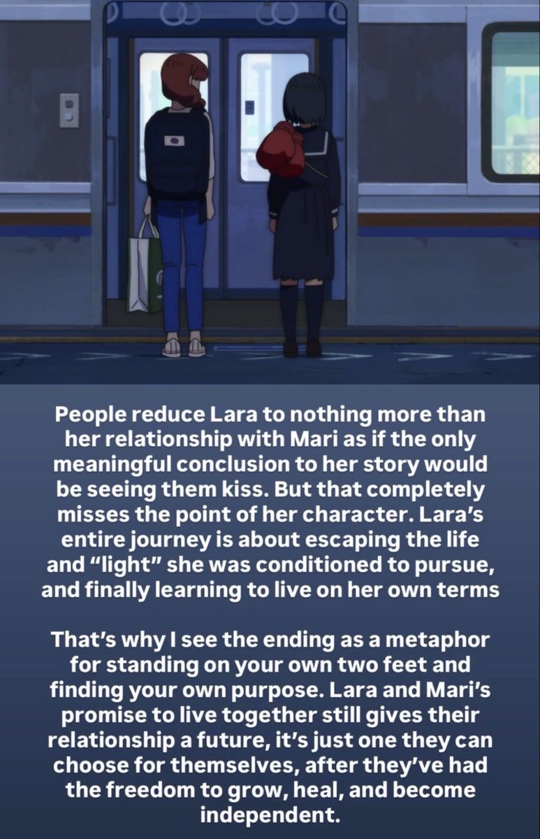 riilu865's tweet photo. My take on Lara’s decision #goodbyelara #さよならララ https://t.co/yf5njUYYSJ