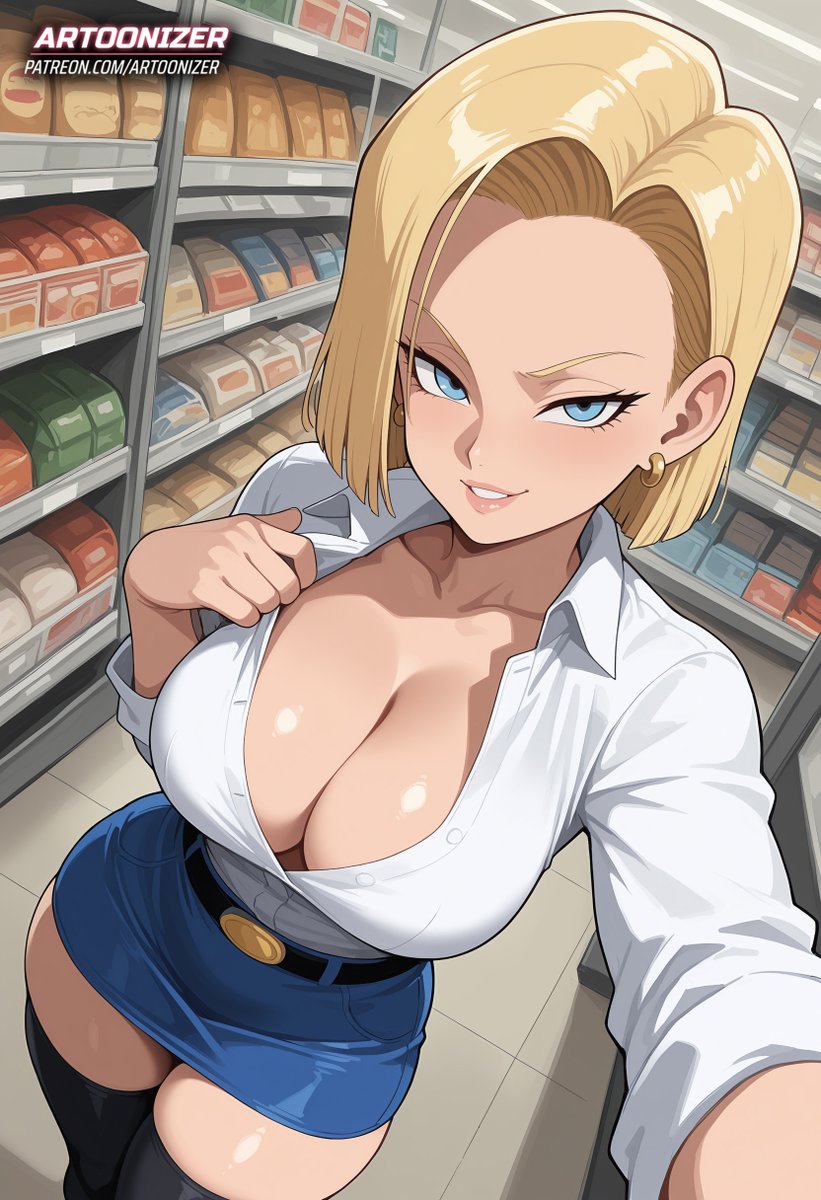 artoonizerSFW's tweet photo. Android 18 from Dragon Ball https://t.co/p7Df5TAnLN