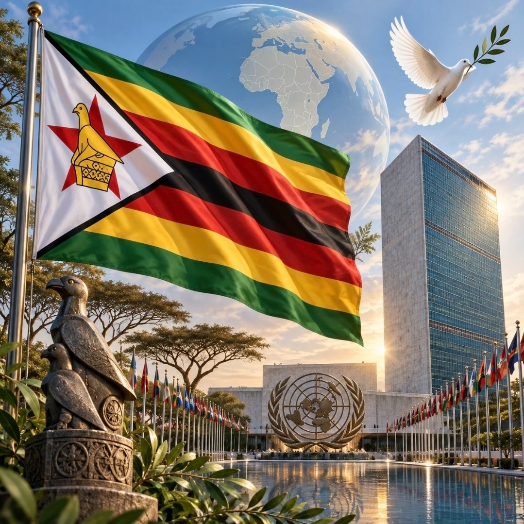 Bladecjk's tweet photo. Zimbabwe arrives at UNGA 81 not with a begging bowl, but with a development story, investment opportunities and a clear vision. From mining and agriculture to tourism and energy, the message is simple: Zimbabwe is open for business. 

#UNGA81 #ZimOpenForBusiness https://t.co/rX2aJfxNAB