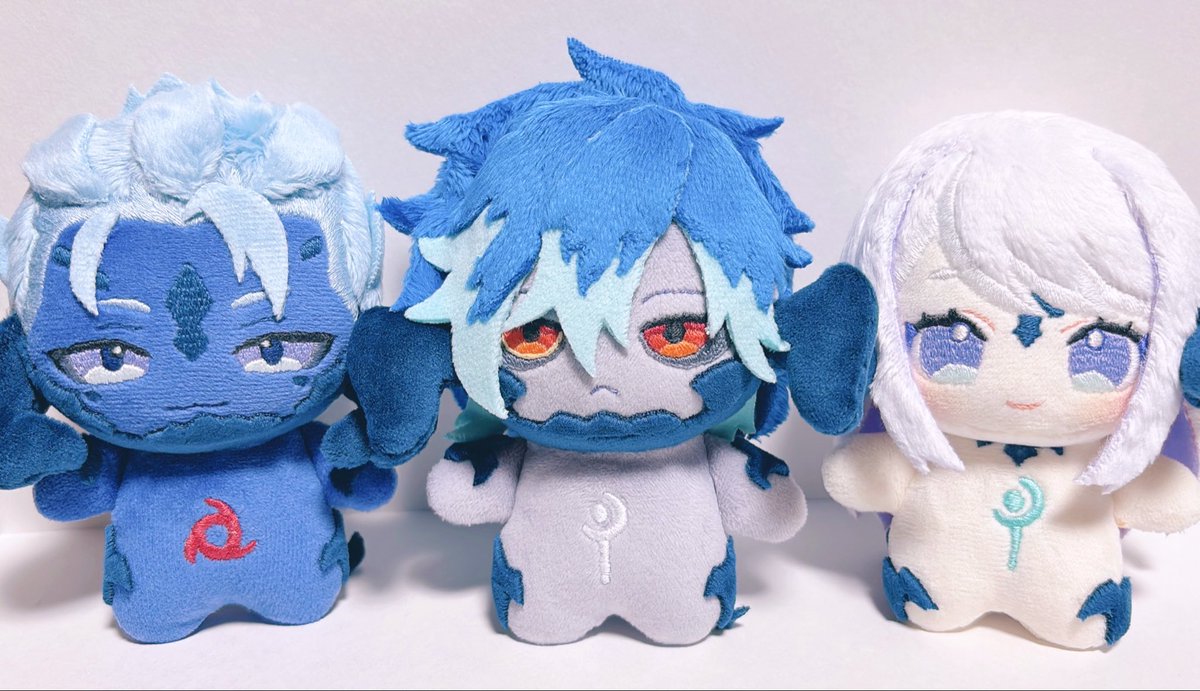 botan_yunohana's tweet photo. フレンドにプレゼント🎁用のアウラちゃんズ作らせてもらいました！みんな角の形が違うので楽しく試行錯誤しました〜
 #エオルゼア自機ぬい部 https://t.co/VuobtMPAyP