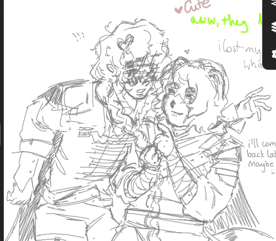 charvvili's tweet photo. Ghrhgh my assassin duo crumbs from magma hehe #assassinduo #ashwron (?) 

i love magma events theyre so fun everyones drawing are so nice ❤️‍🩹 https://t.co/iUgZw0vB0s