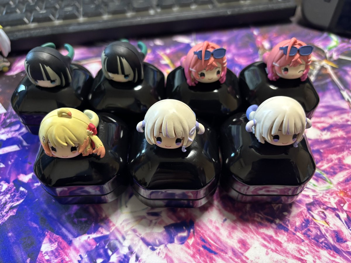 tatsu2901's tweet photo. ガチャガチャにて発見したから奏ちゃん出るまでやったらほぼコンプする勢いまでいっちゃったww
まぁ出たからヨシ∩^ω^∩ https://t.co/yrjEL9ERat